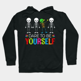 Dare To Be Yourself Autism Awareness Hoodie